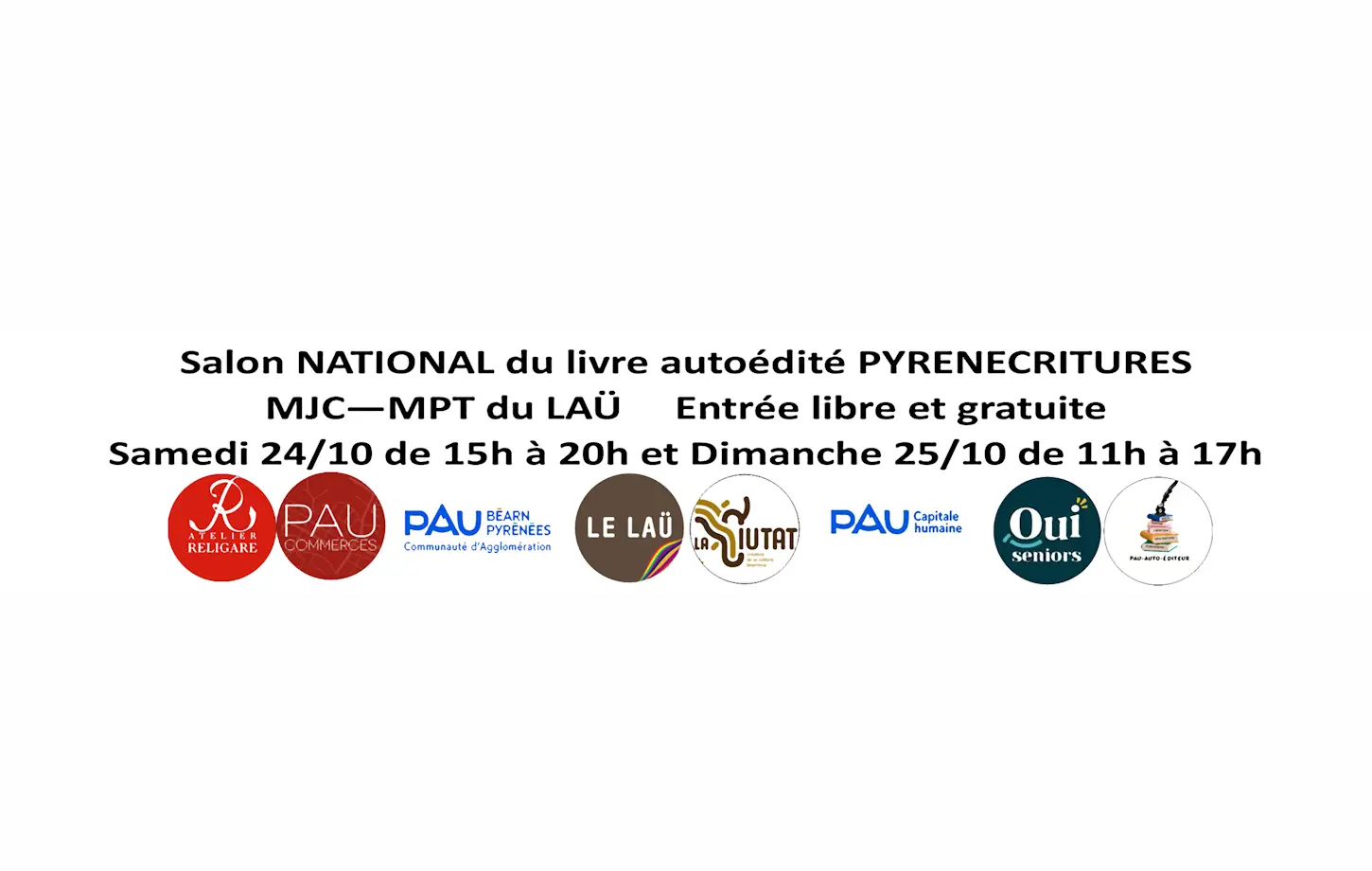 Salon du Livre autoédité PYRENECRITURES