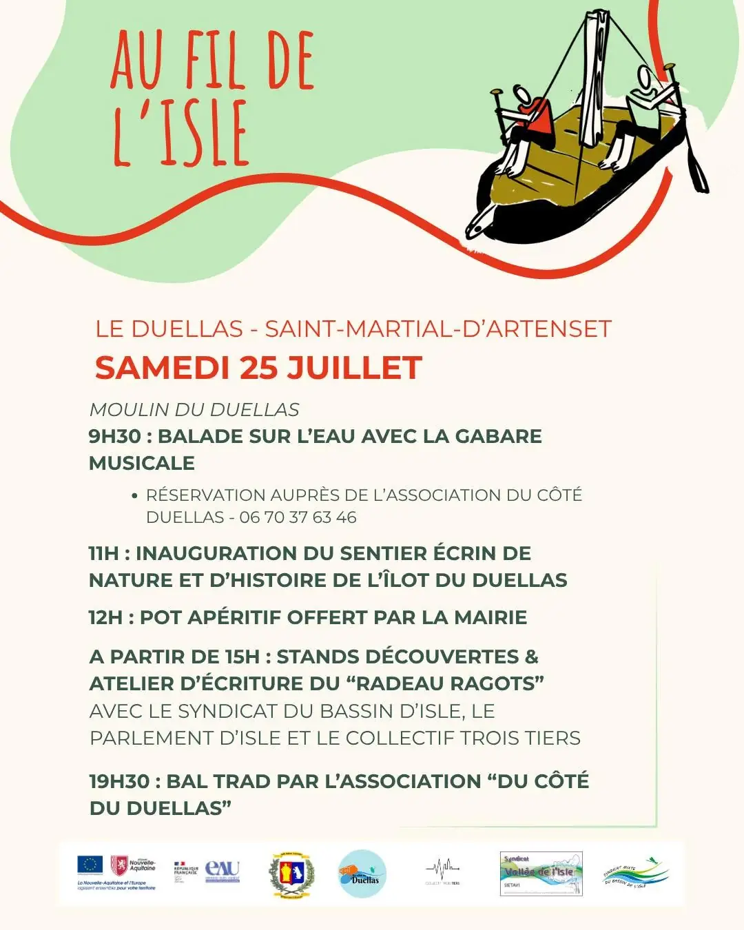 Fête de la rivière au Moulin du Duellas