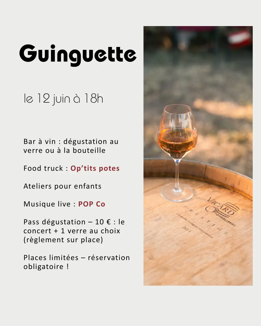 Guinguette au Château Couhins
