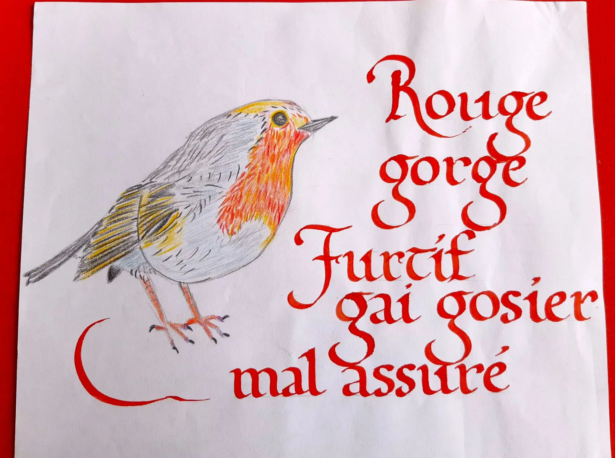 Atelier adulte et enfant - Calligraphie Champêtre