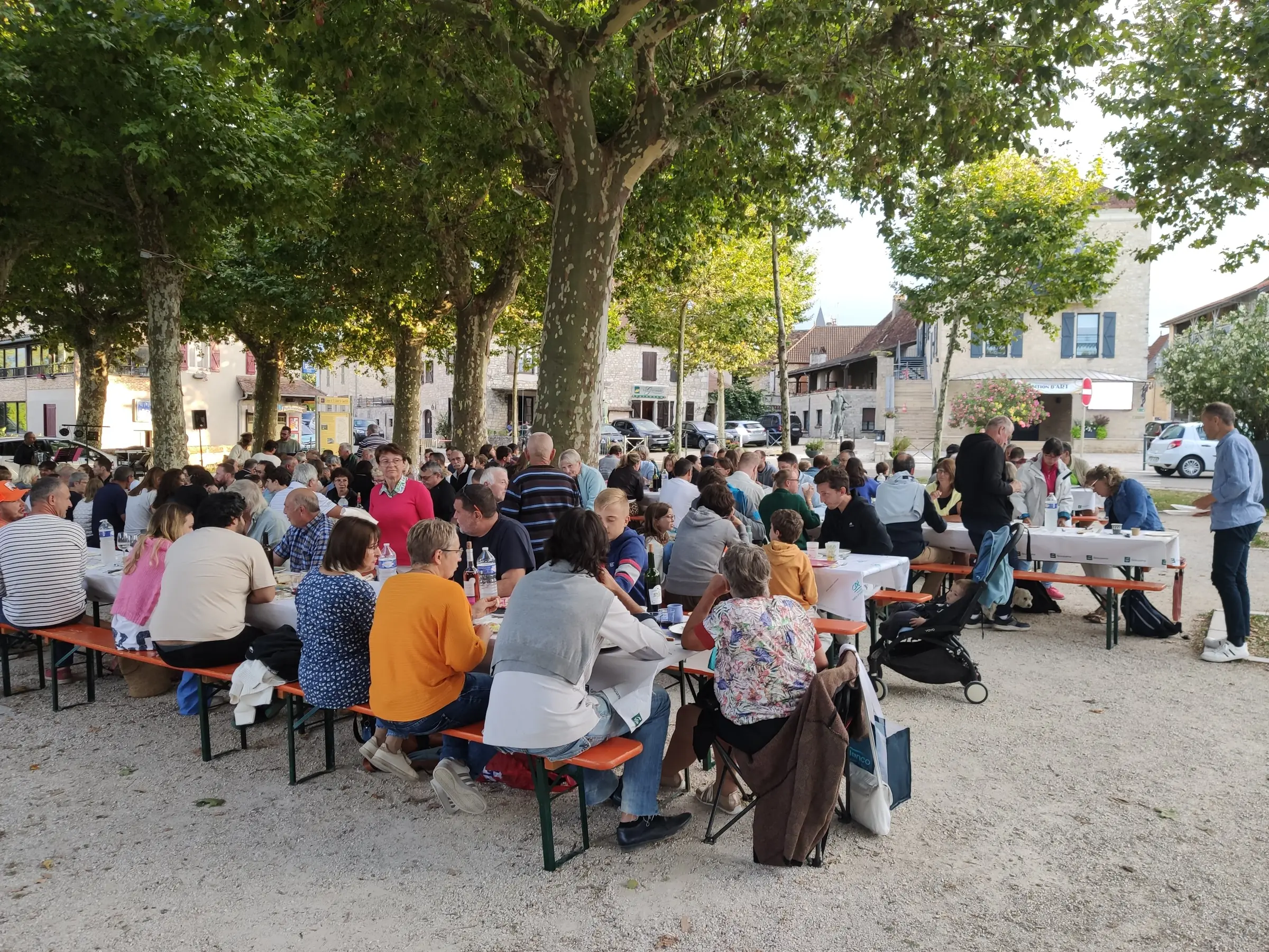 Repas des producteurs à Labastide-Murat