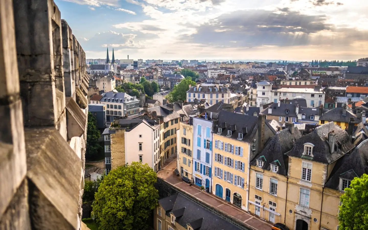 Le quartier historique du château de Pau
