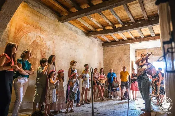 Commanderie du Larzac - visite du monument Templier Hospitalier