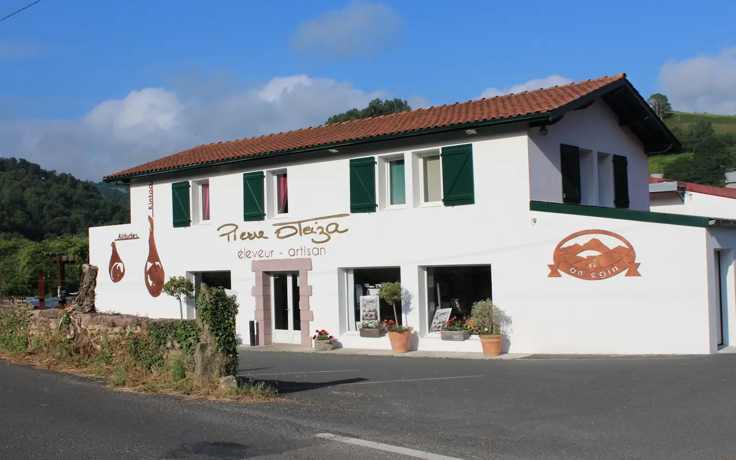 Visite "du groin au festin Pierre Oteiza"