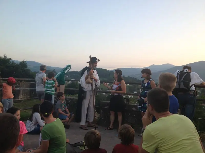 Visite nocturne de St Jean Pied de Port