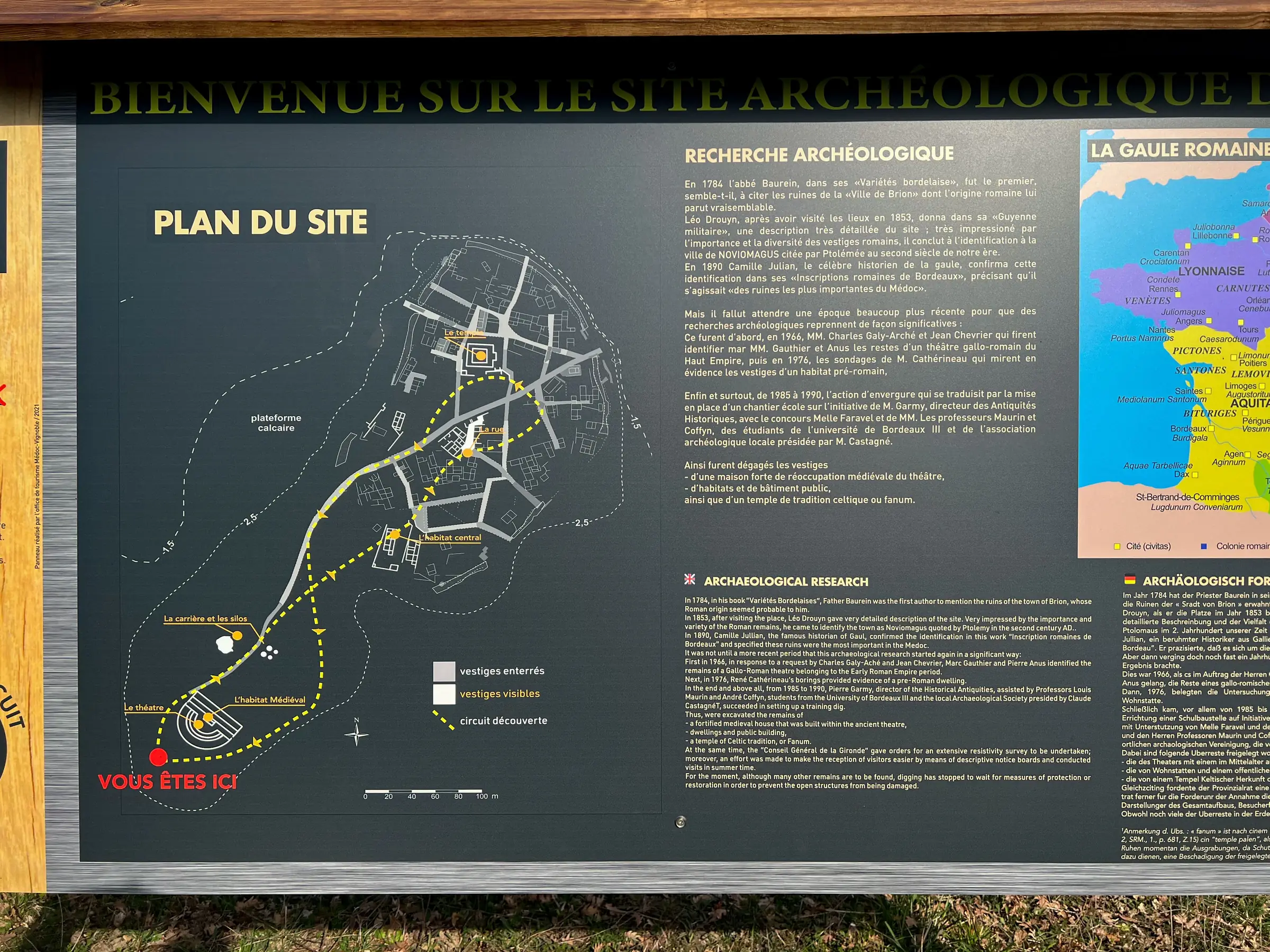 Site archéologique de Brion