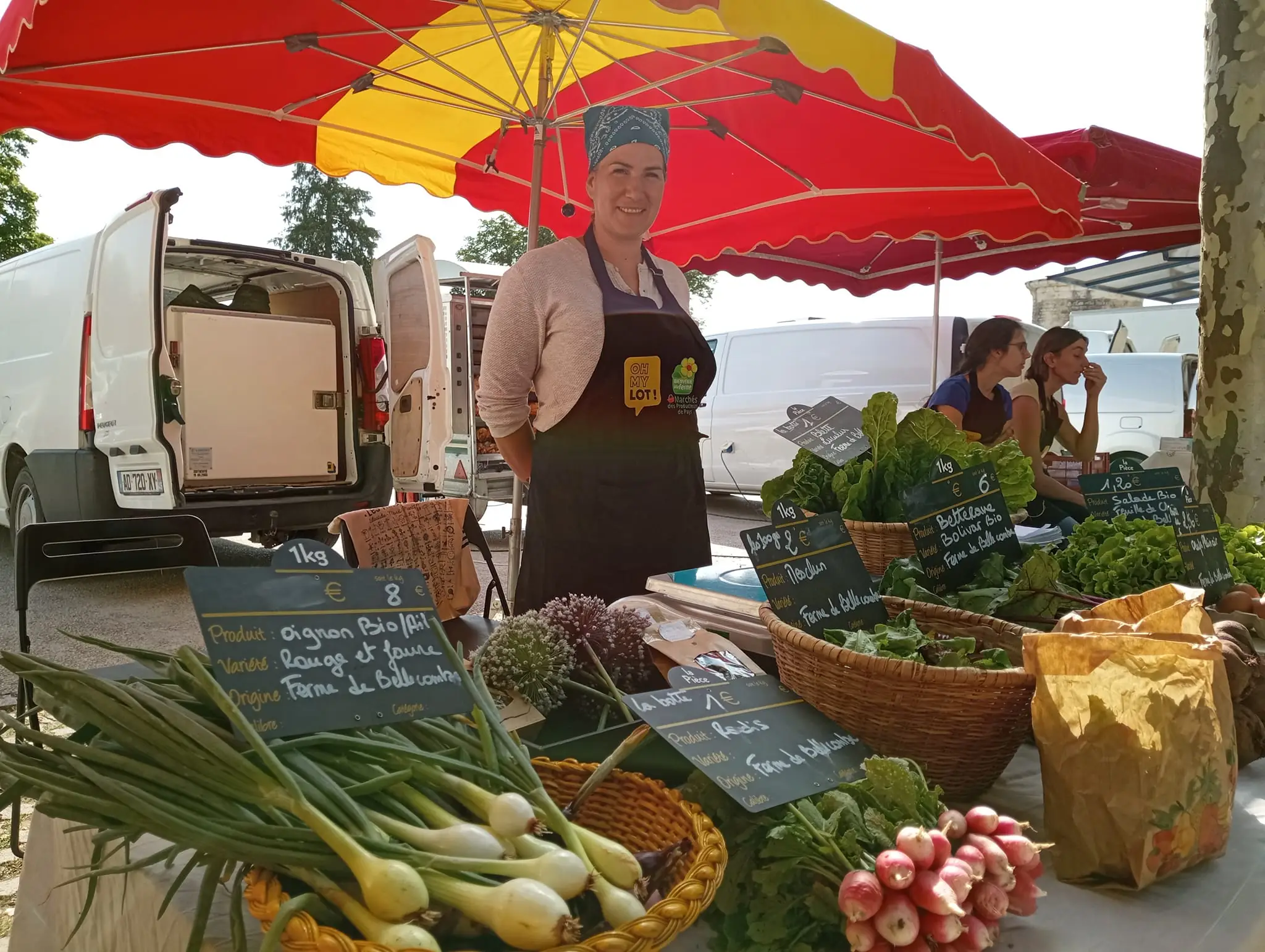 Marché des producteurs à Labastide-Murat
