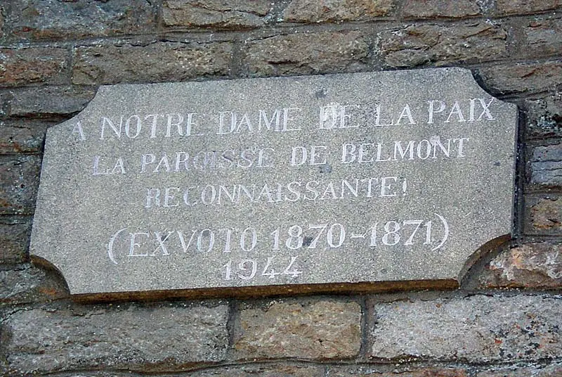 Chapelle Notre-Dame-de-la-Paix à Belmont