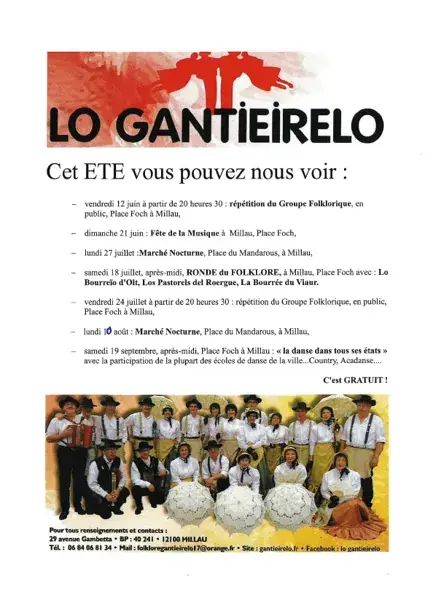 Lo Gantieirelo - Danse folklorique