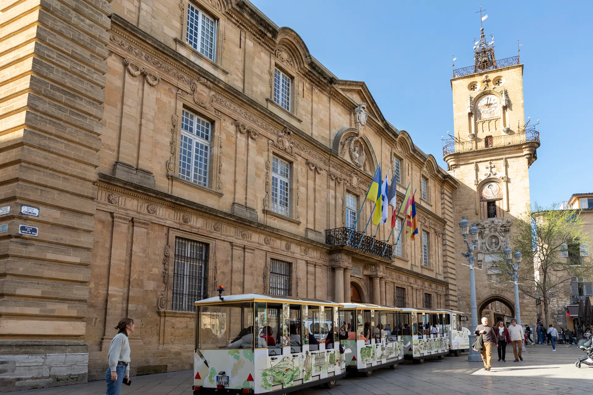 Visite d'Aix-en-Provence en petit train électrique