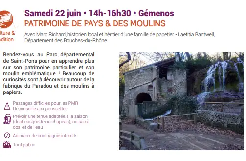 Patrimoine de pays et des moulins