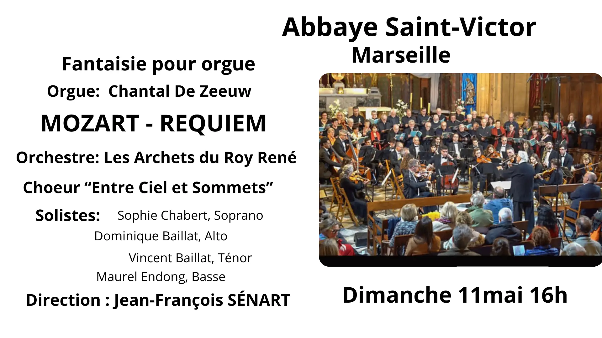 Concert Mozart Requiem