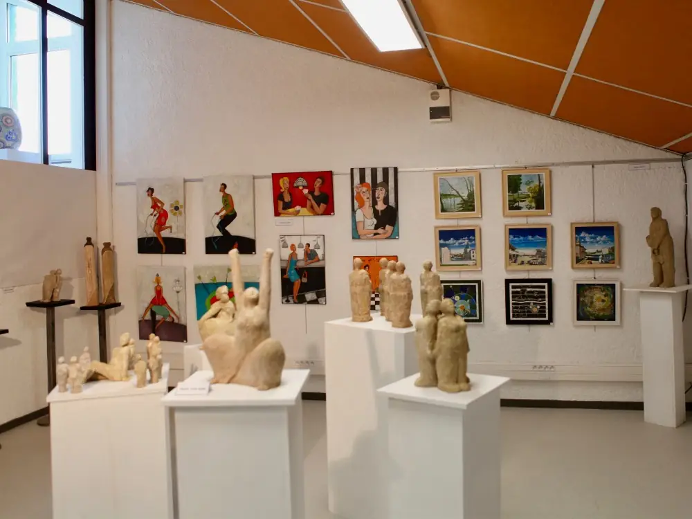 Exposition de peinture et sculpture