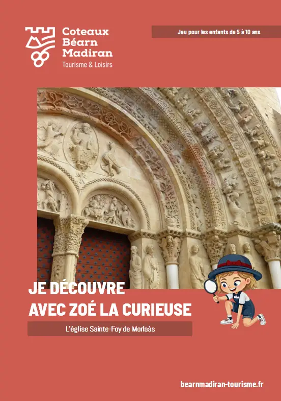 Je découvre avec "Zoé la curieuse" l'église Sainte-Foy de Morlaàs