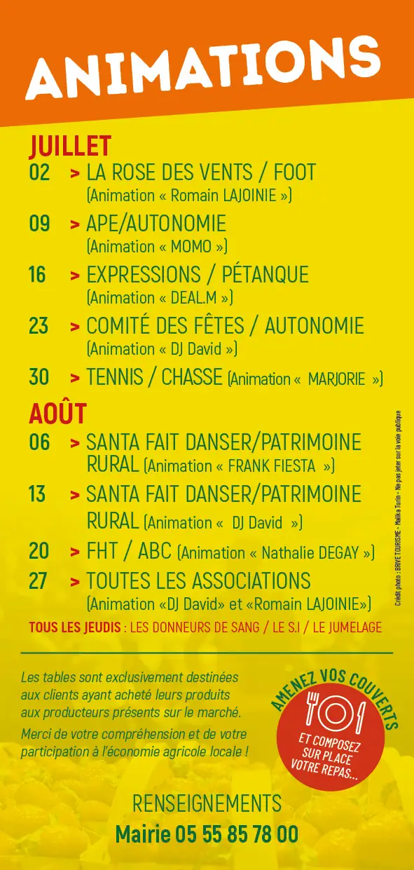 Marché des Producteurs de Pays de Sainte-Féréole