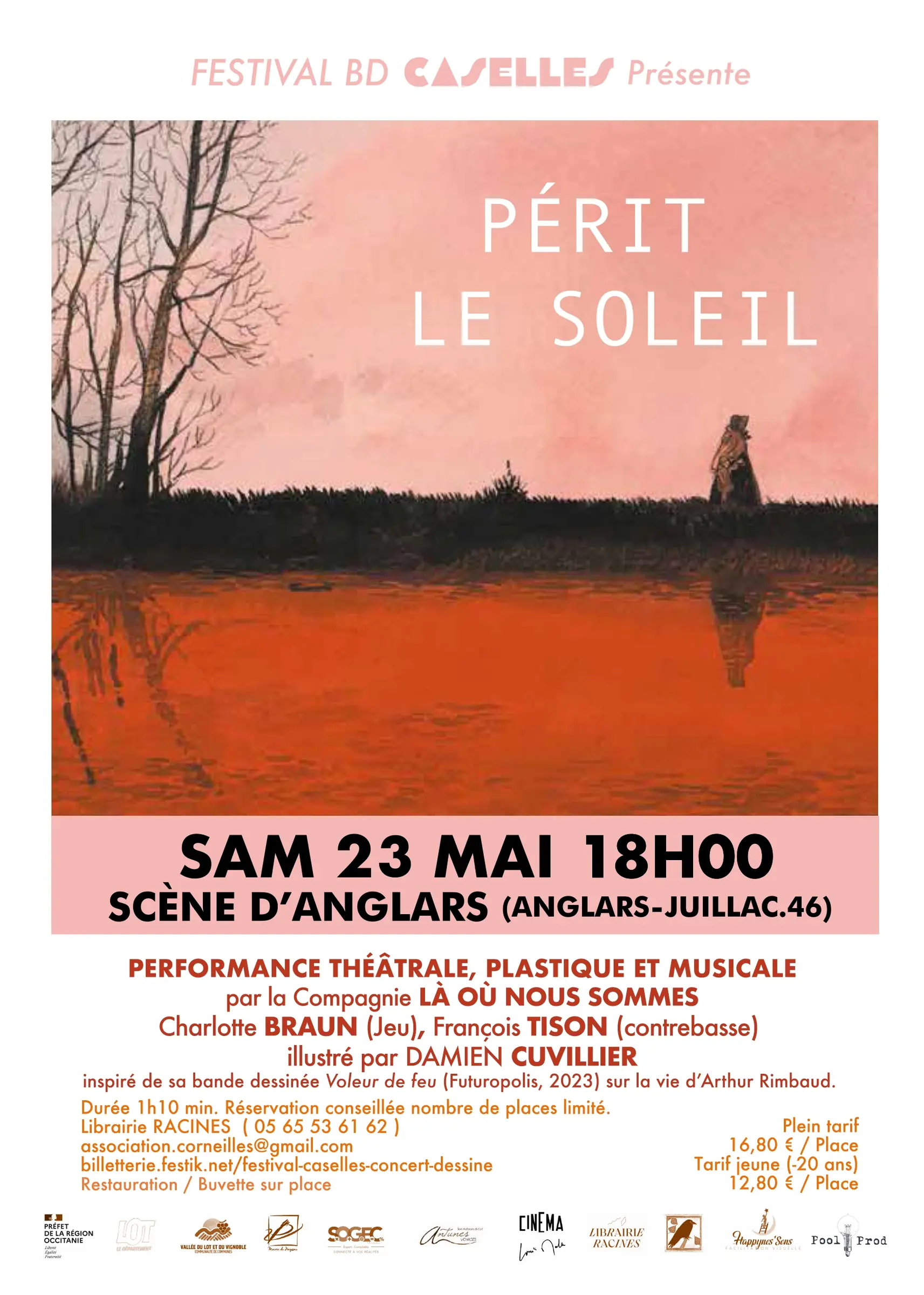 Festival Caselles : Spectacles à la scène d'Anglars