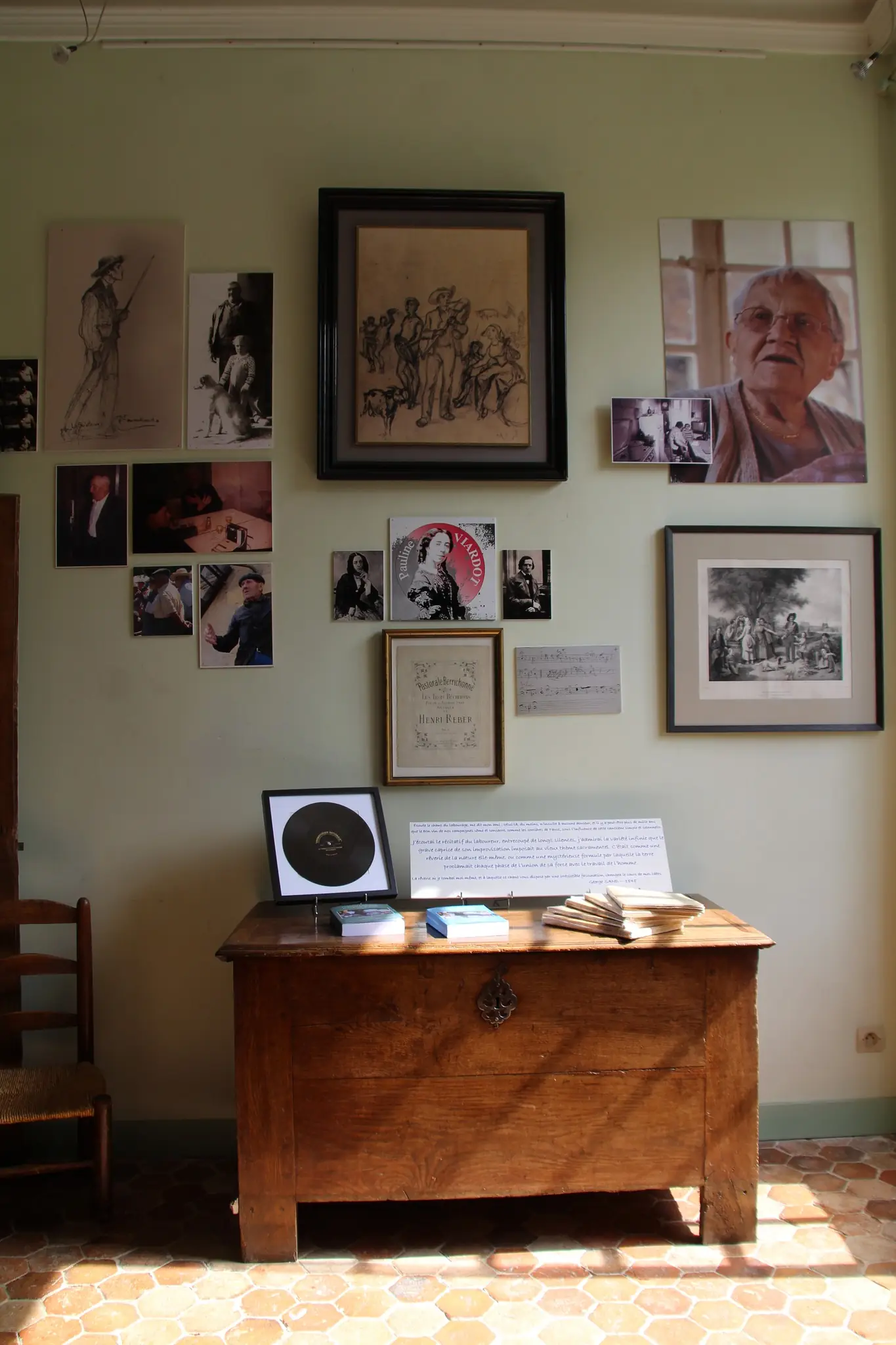 Exposition "Musiques traditionnelles du Berry et des provinces circonvoisines"