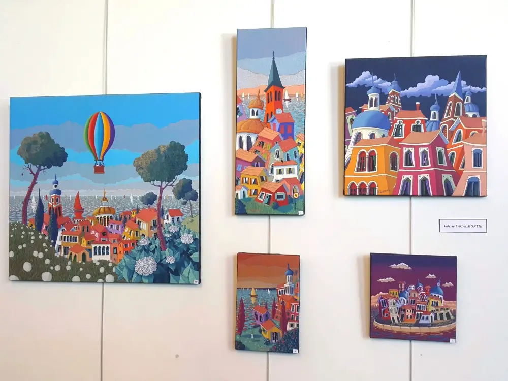 Exposition de peinture et sculpture