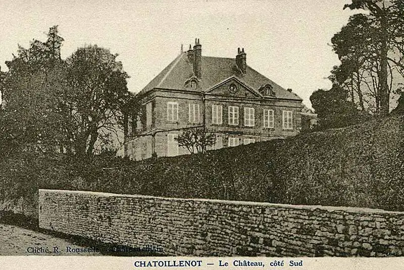 Château XVIIIe siècle de Chatoillenot
