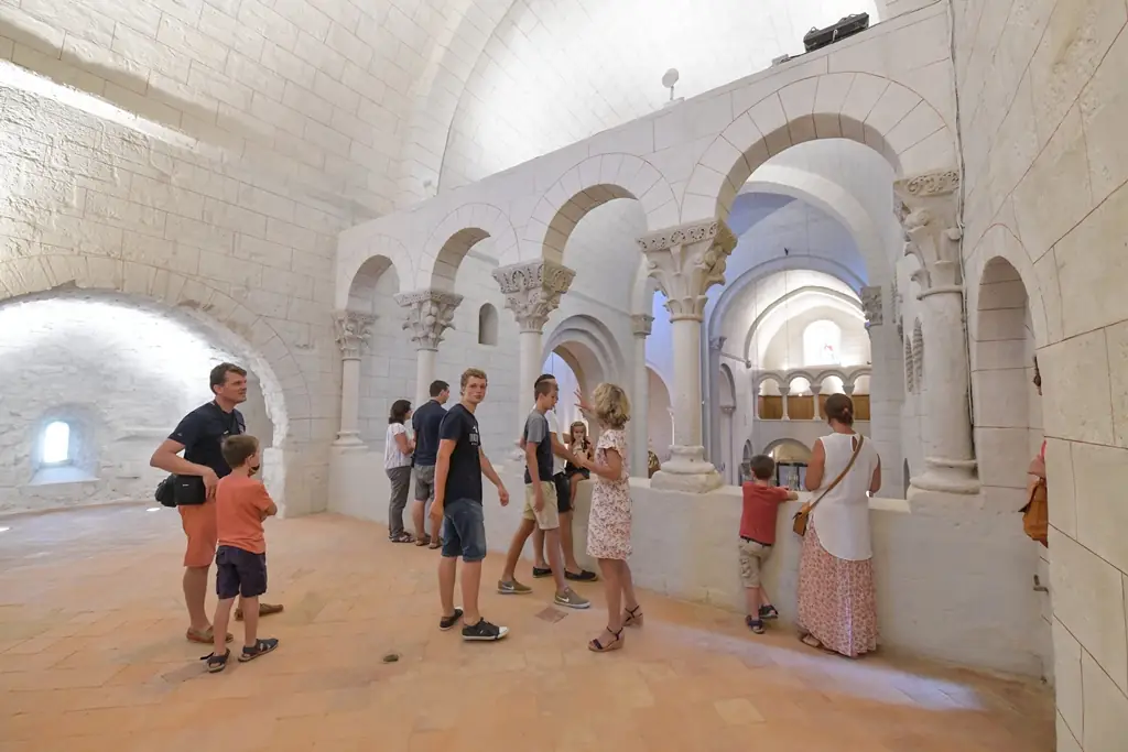 Montée au clocher de l'abbatiale de Saint-Sever
