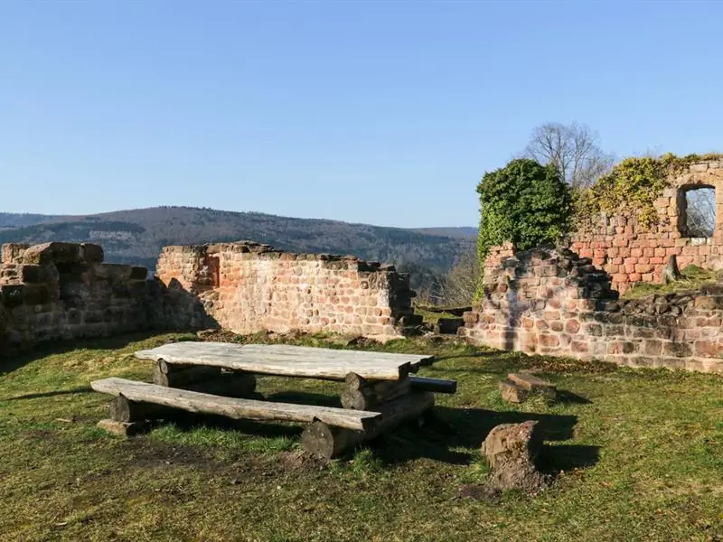 Découverte du château de Guirbaden