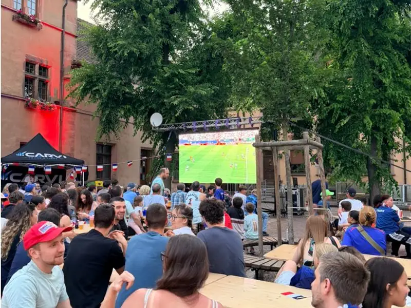 Fan-zone pour la Coupe du Monde 2026