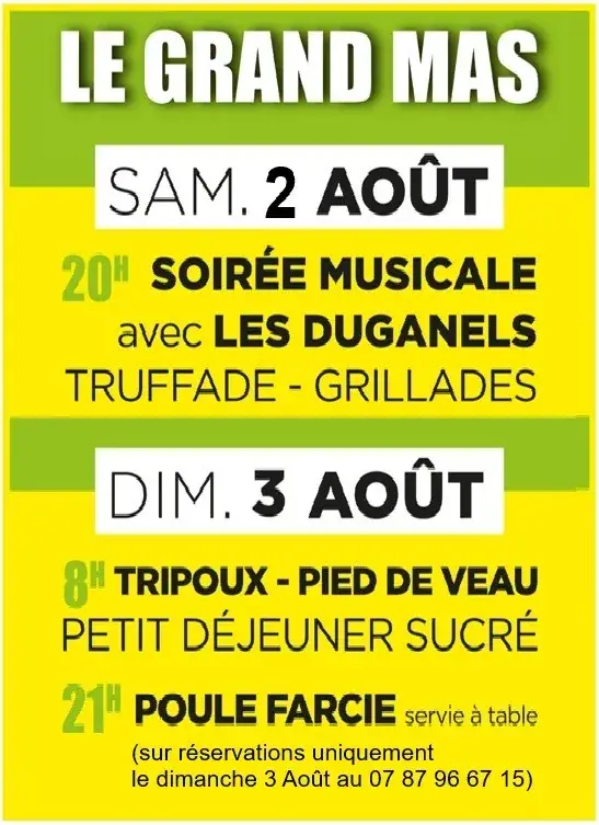 Fête du Grand-Mas 2026