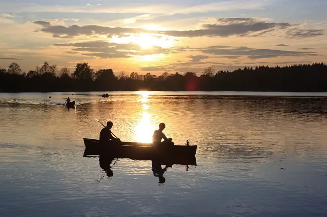 Été actif : Canoë nocturne