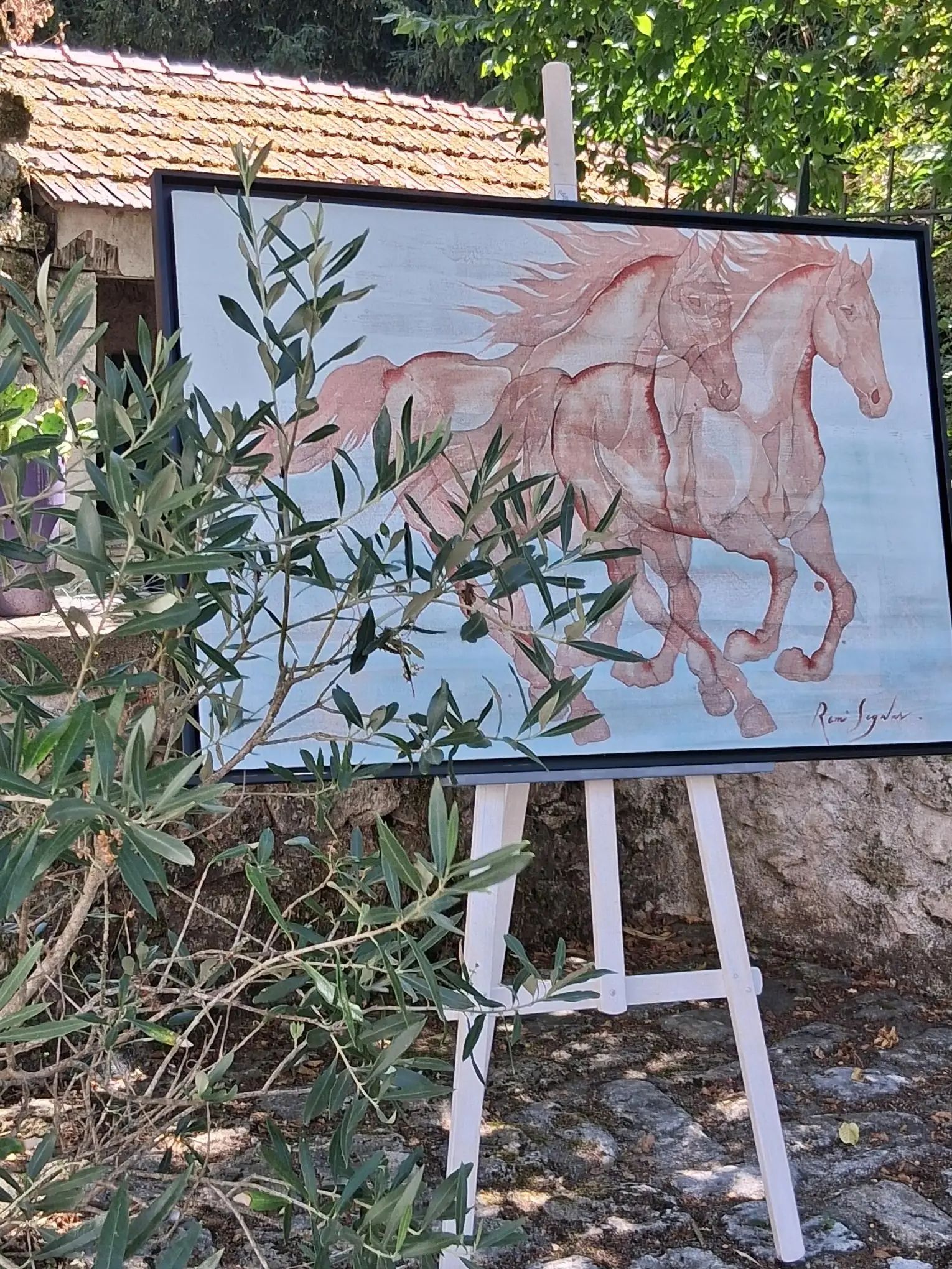 Visite du moulin Cropet et la Galerie Rive Mauve