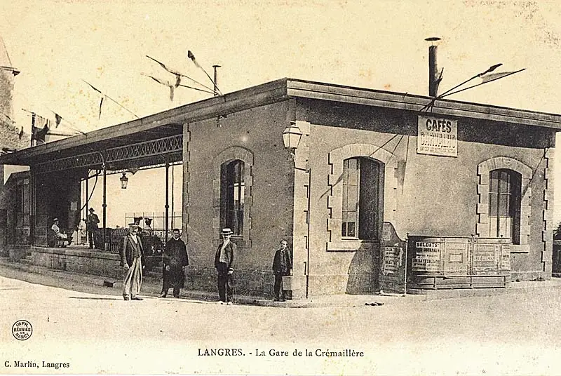 Ancien chemin de fer à crémaillère