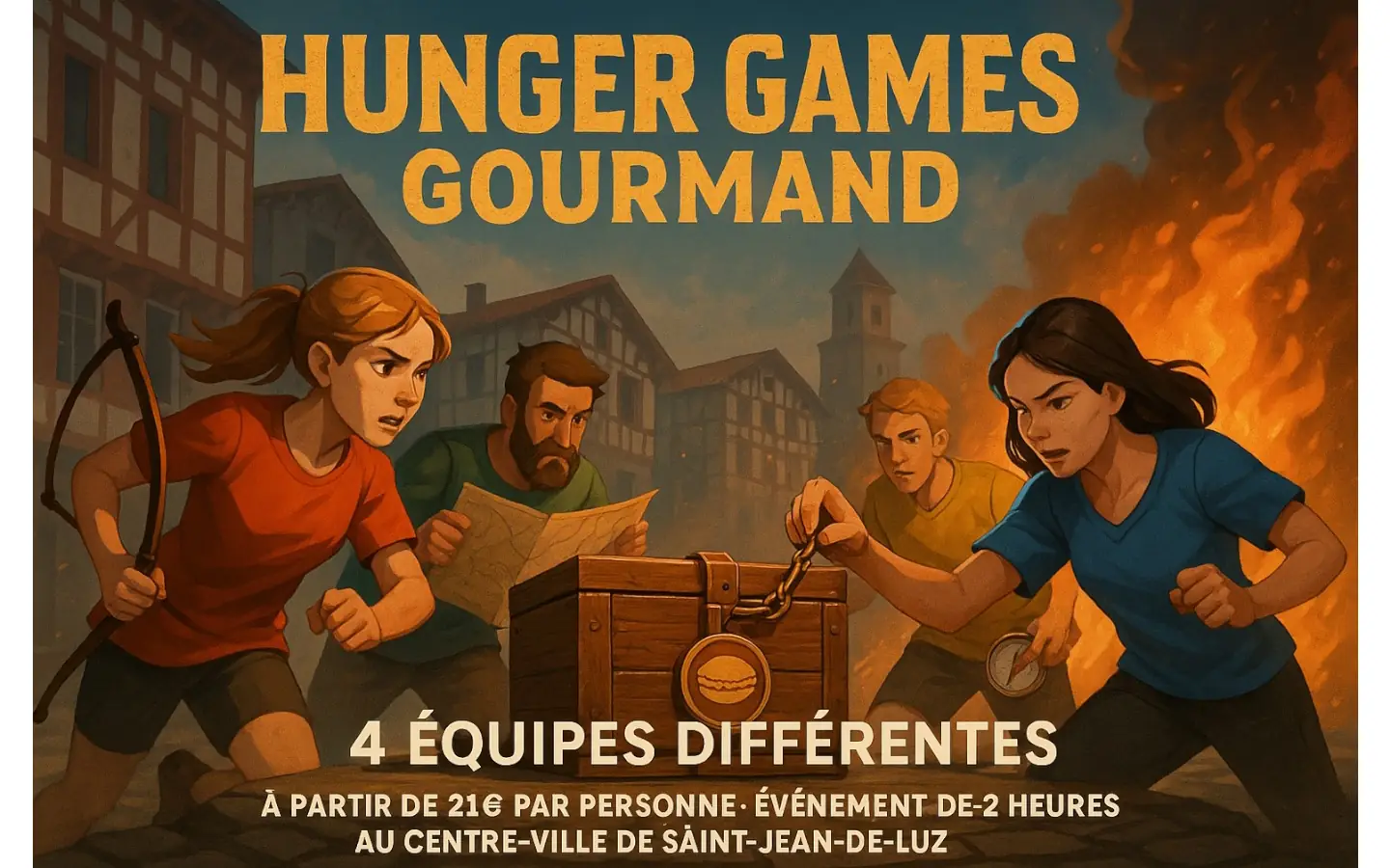 Hunger Games à Saint-Jean-de-Luz : 4 équipes, 1 recette légendaire, 0 pitié
