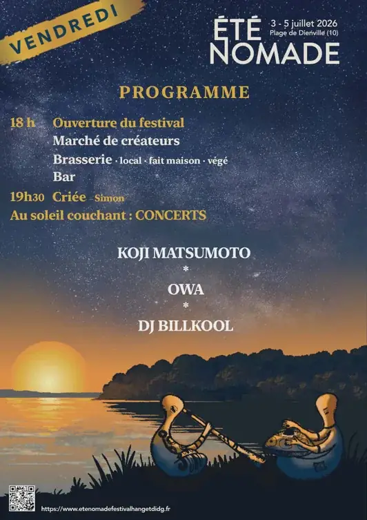 Été nomade - Festival Hang &amp; Didg