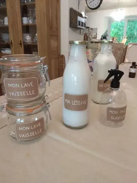 Atelier " fabriquez vos produits ménagers et cosmétiques"