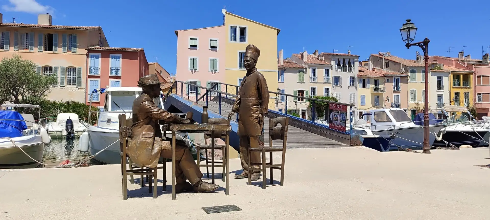 Statues de Bronze Fernandel et Bourvil