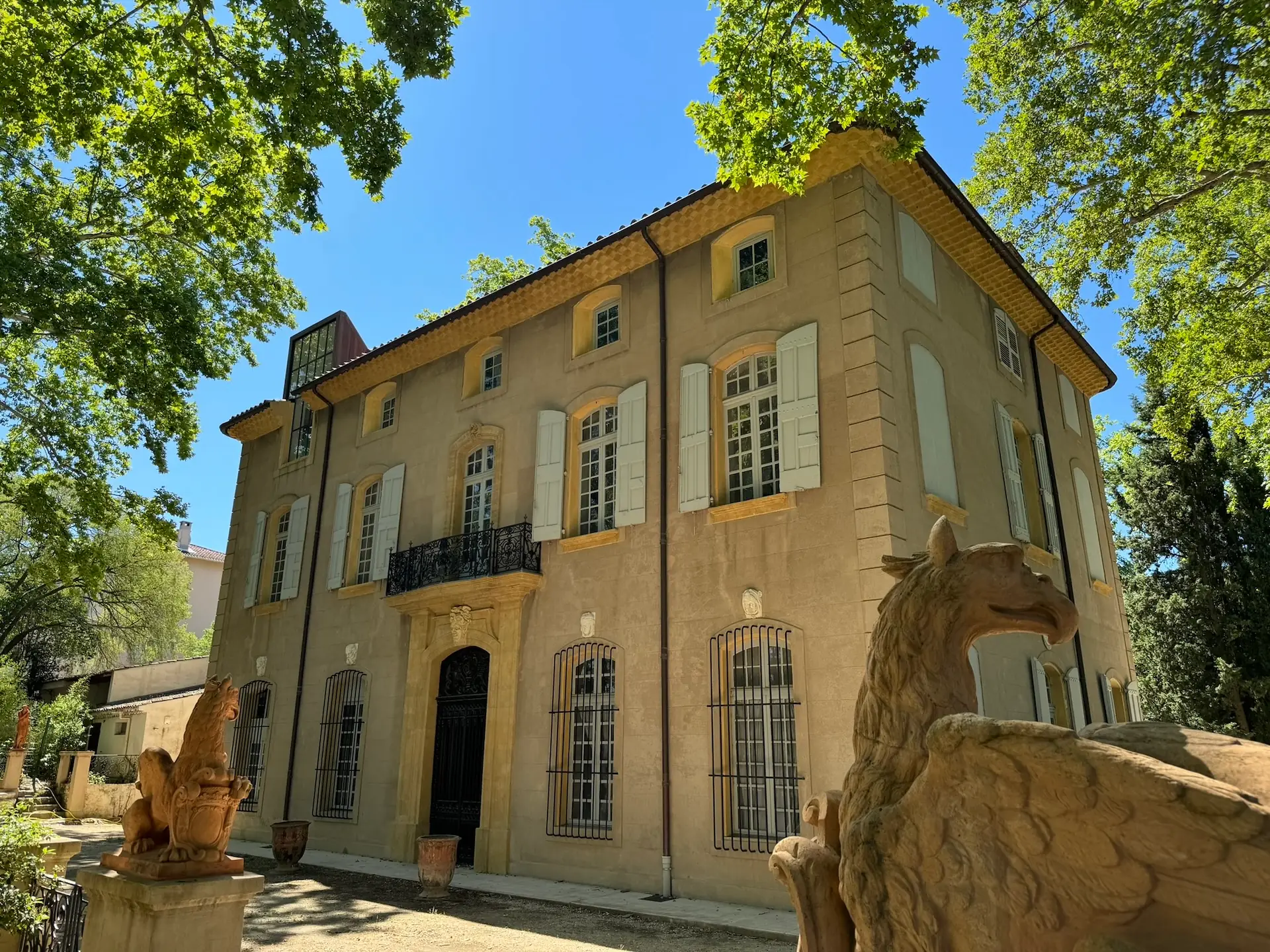 Visite guidée en français de la bastide du Jas de Bouffan