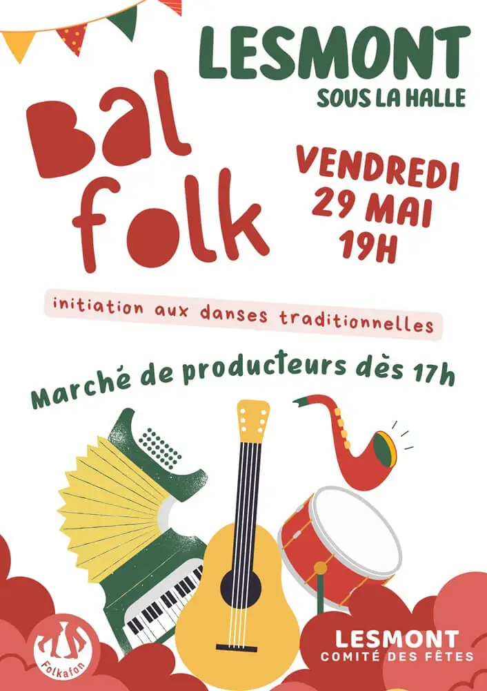 Marché de producteurs et bal folk