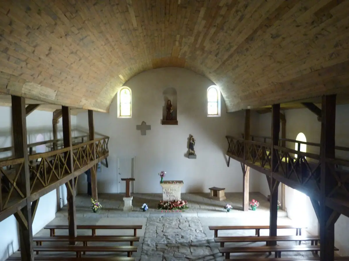 Chapelle de la Madeleine : panorama