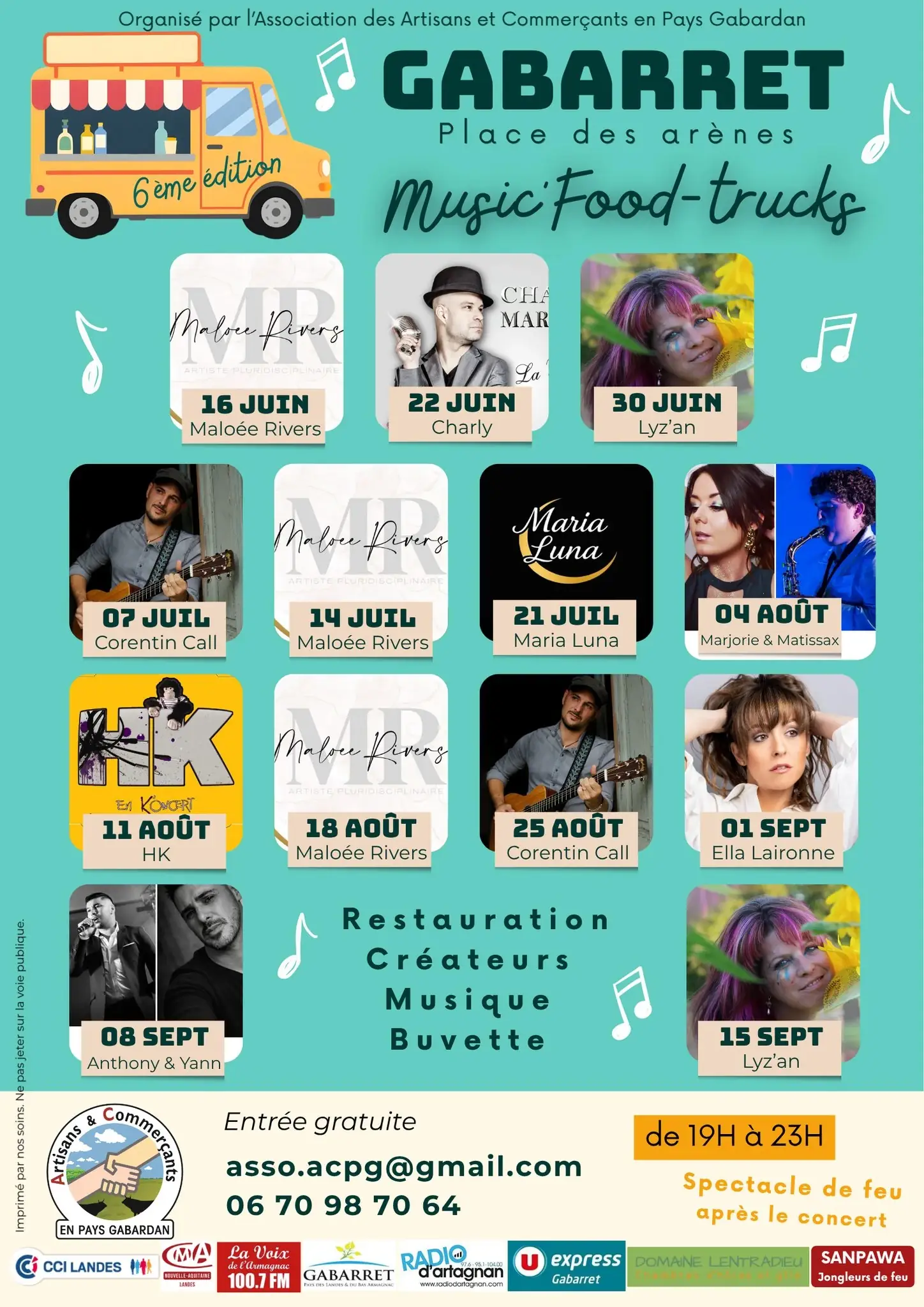 Les mardis Music' & Foodtrucks
