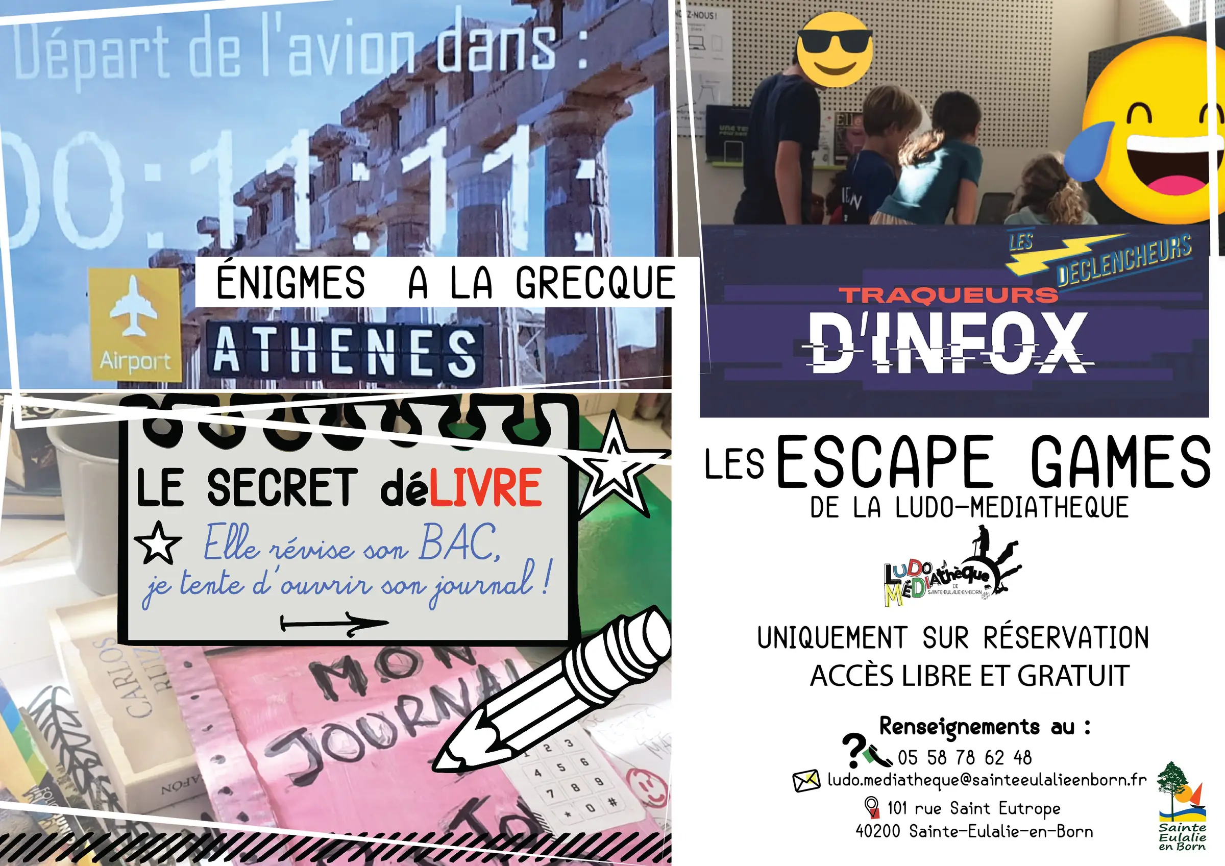 Escape Games adultes et enfants