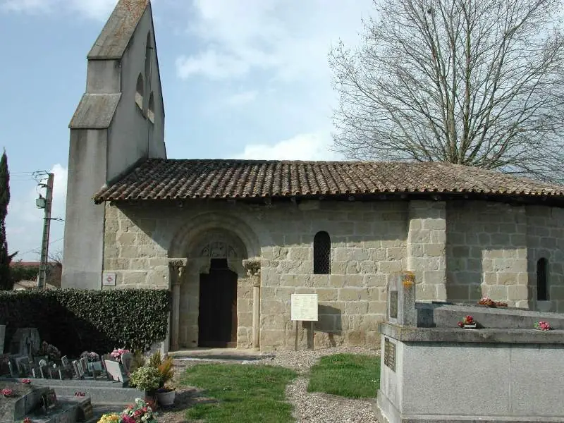 Le portail de l'église Saint-Martin