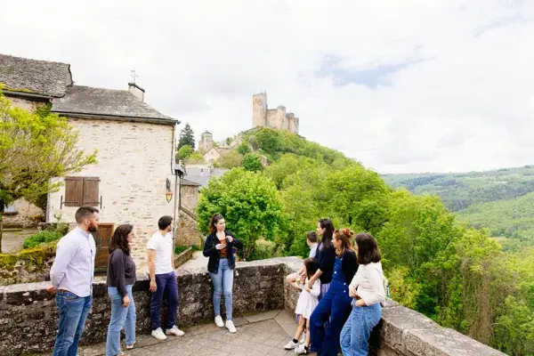 Visite sensorielle de Najac