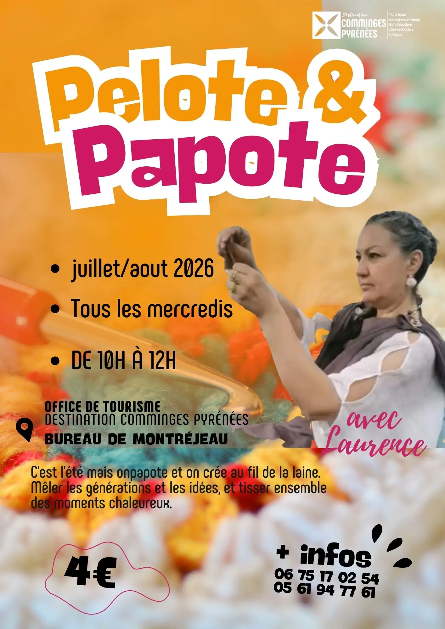ATELIER PELOTE ET PAPOTE