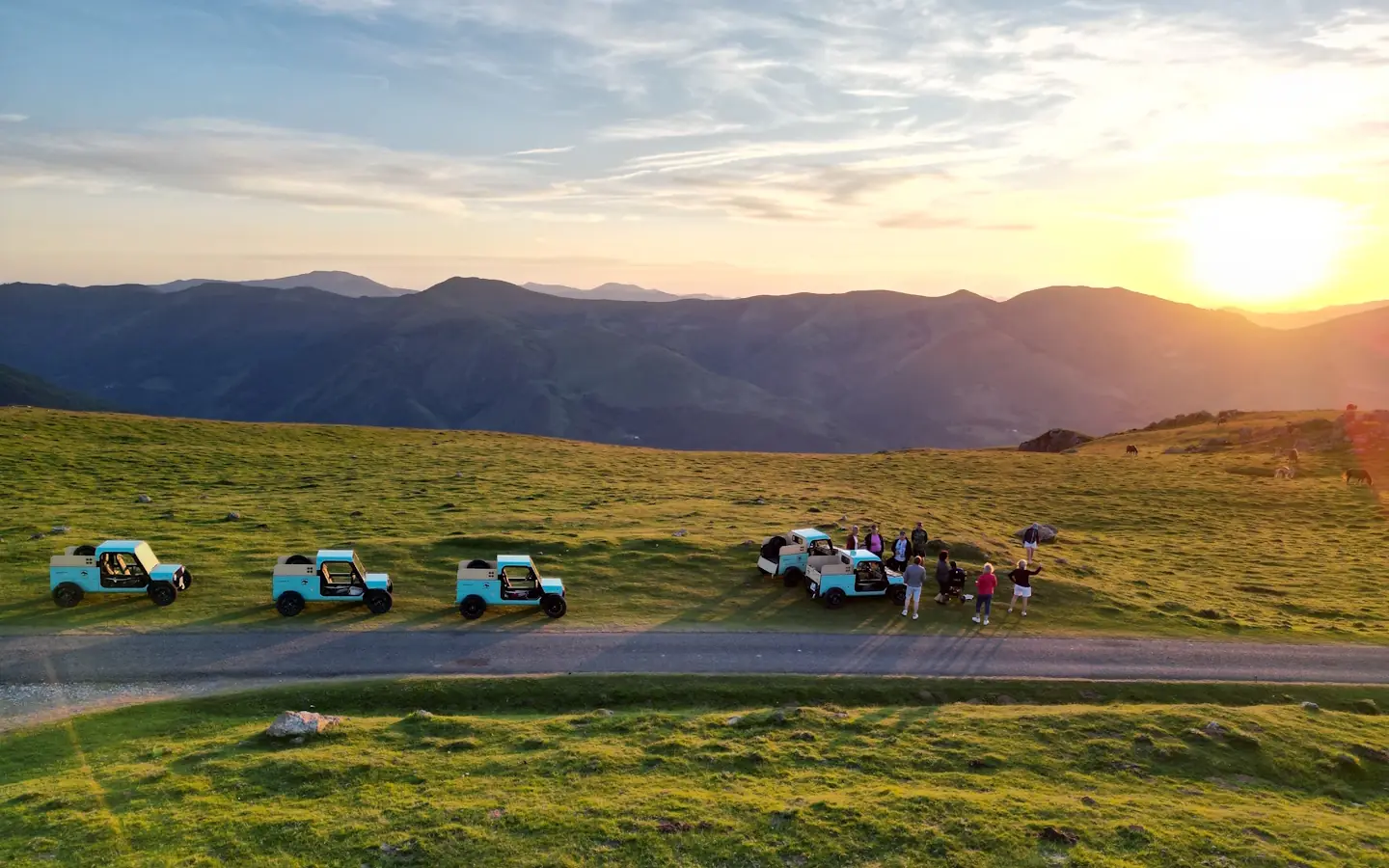 Randonnée gourmande en quadricycle électrique et observation de l'éclipse avec E-Pottok