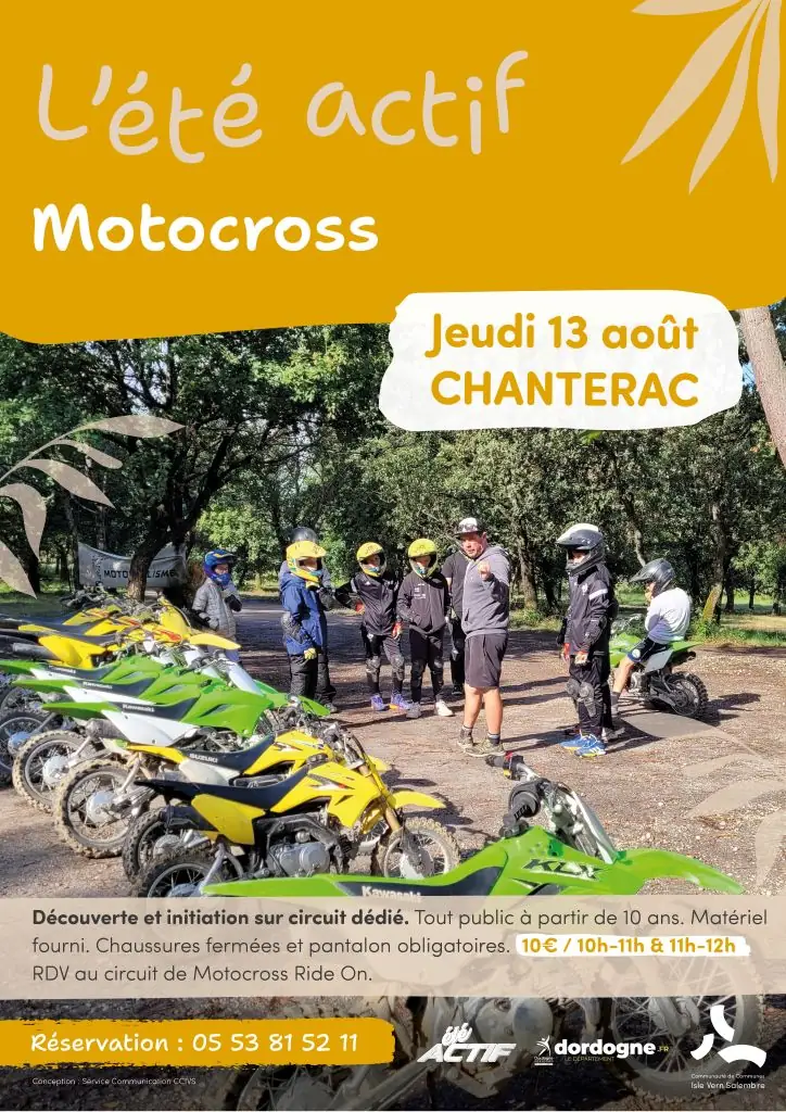 Eté actif : Motocross