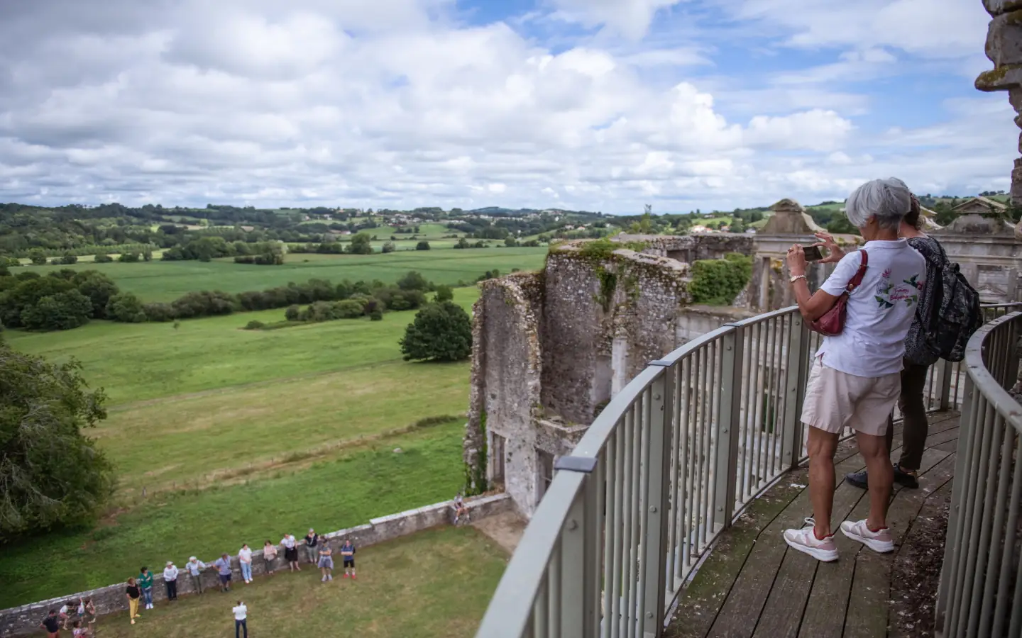 Visite du château de Gramont