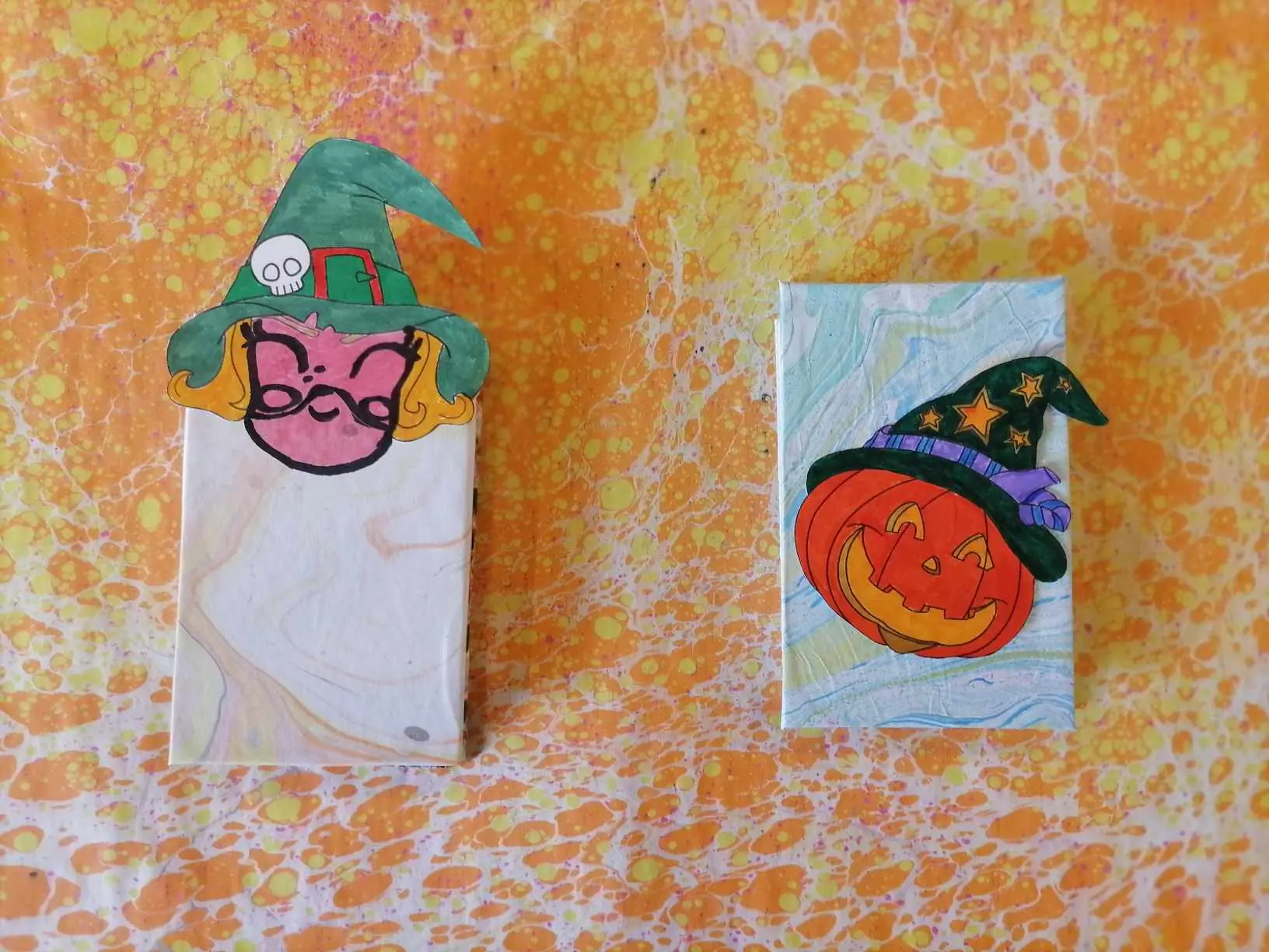 Atelier de Pratique Artistique Carnet fantaisie à l'AMI