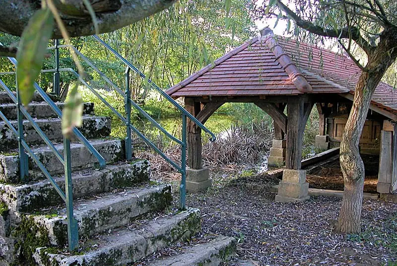 Lavoir au fil de l'eau N°2 à Dommarien