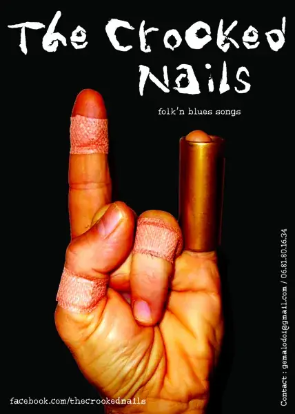 Concert et repas au Nomad Bar : The Crooked nails