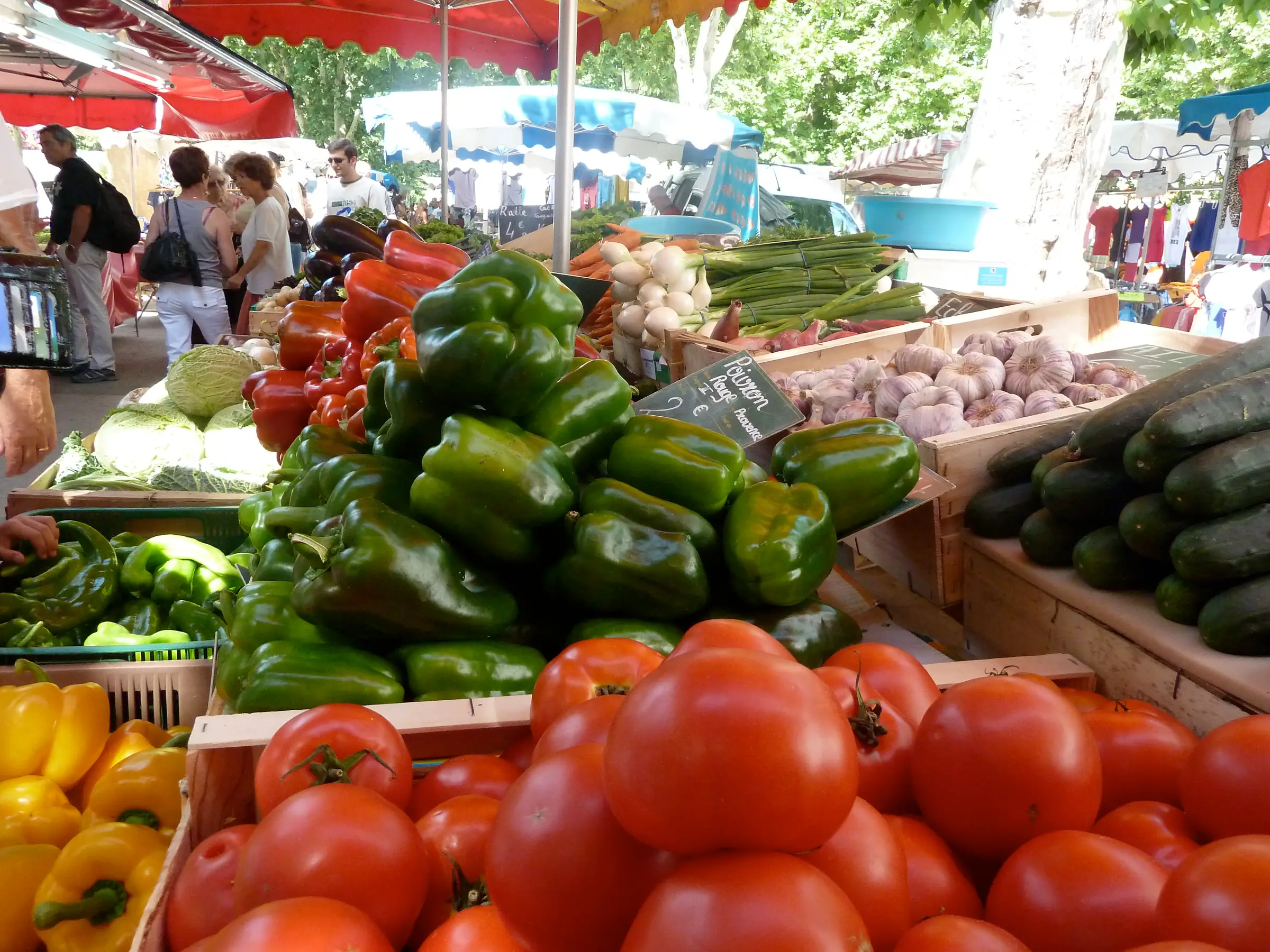 Marché hebdomadaire de Tarascon