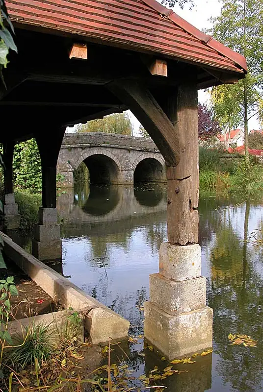 Lavoir au fil de l'eau N°1 à Dommarien
